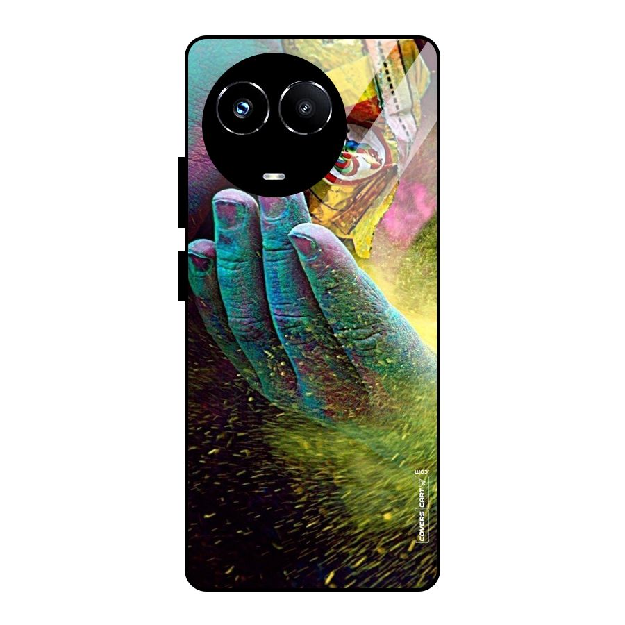 Exotic Colours Glass Back Case for Realme 11X