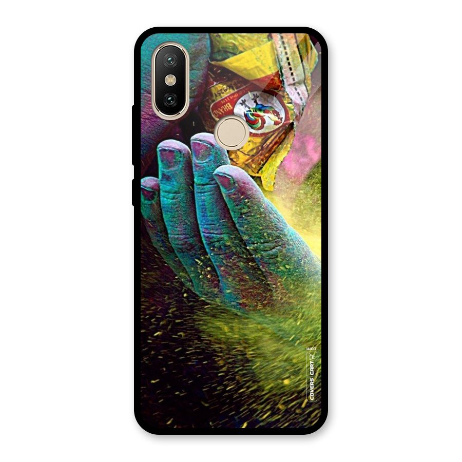 Exotic Colours Glass Back Case for Redmi A2