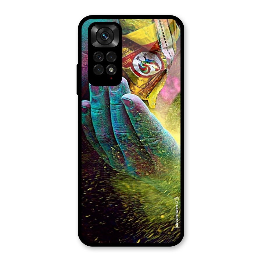 Exotic Colours Glass Back Case for Redmi Note 11S