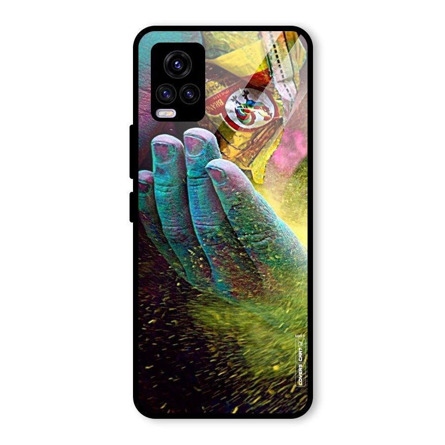 Exotic Colours Glass Back Case for Vivo V20 2021