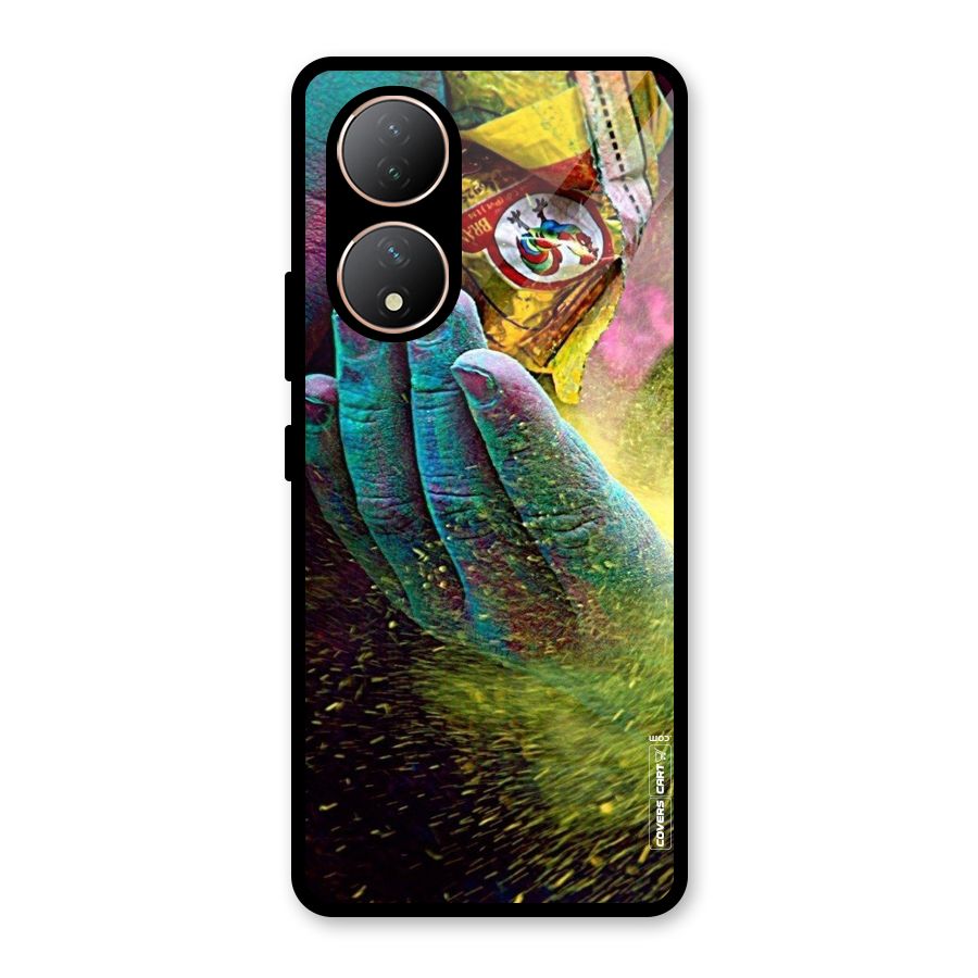 Exotic Colours Glass Back Case for Vivo Y100A