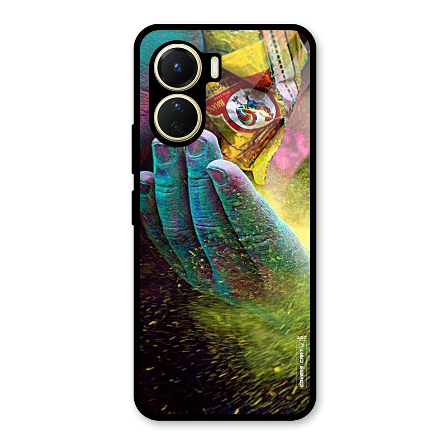 Exotic Colours Glass Back Case for Vivo Y56