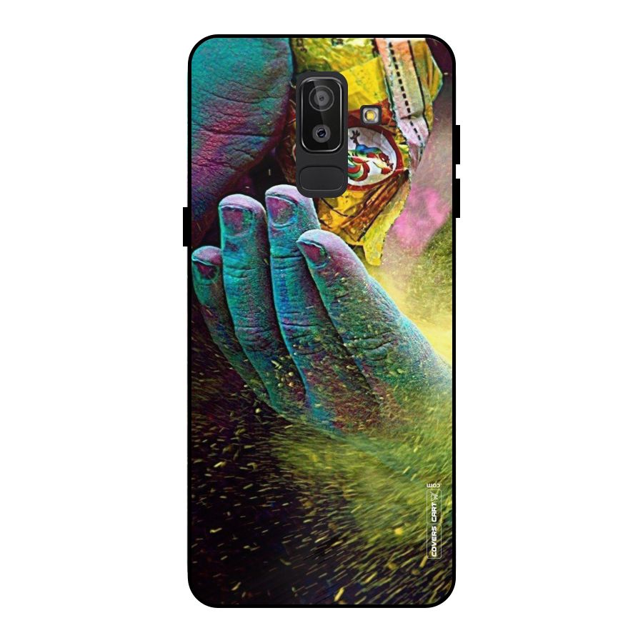 Exotic Colours Metal Back Case for Galaxy J8