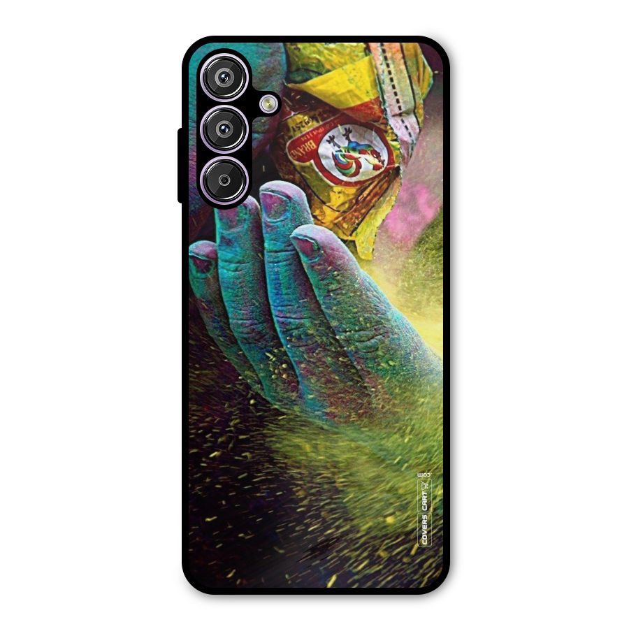 Exotic Colours Metal Back Case for Galaxy M15