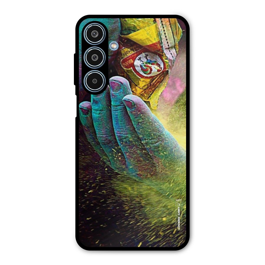 Exotic Colours Metal Back Case for Galaxy M35
