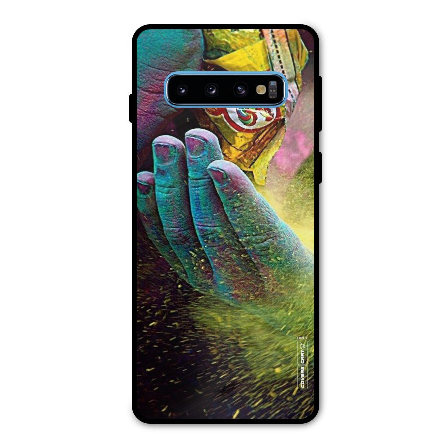 Exotic Colours Metal Back Case for Galaxy S10