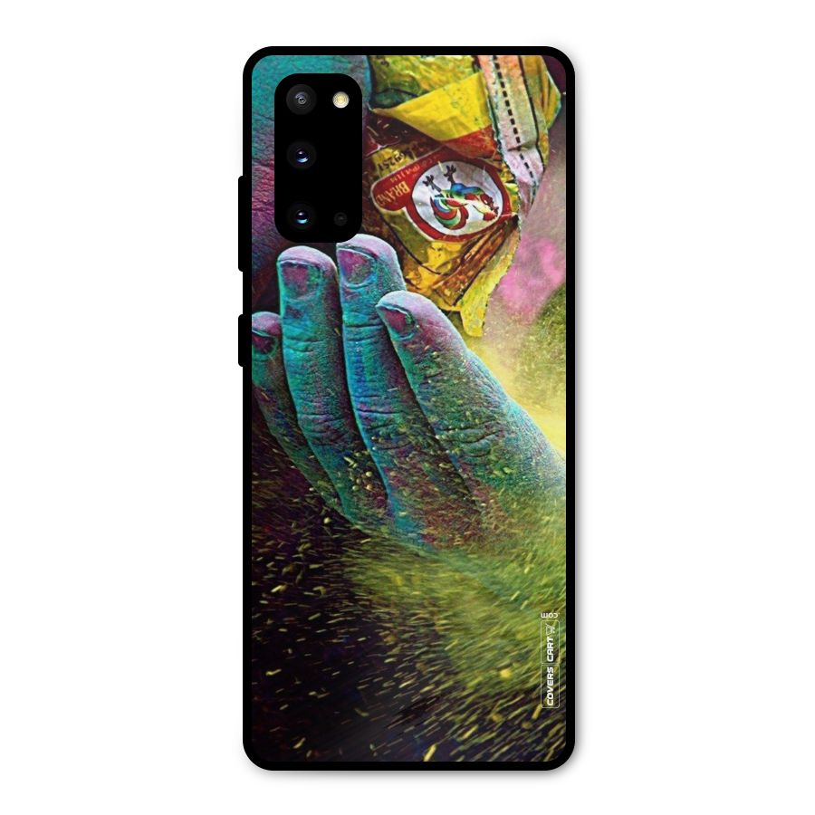 Exotic Colours Metal Back Case for Galaxy S20