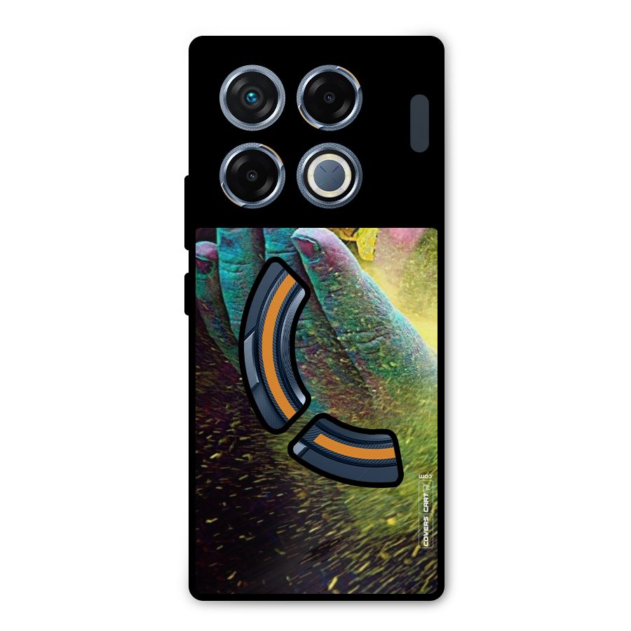 Exotic Colours Metal Back Case for Infinix GT 20 Pro