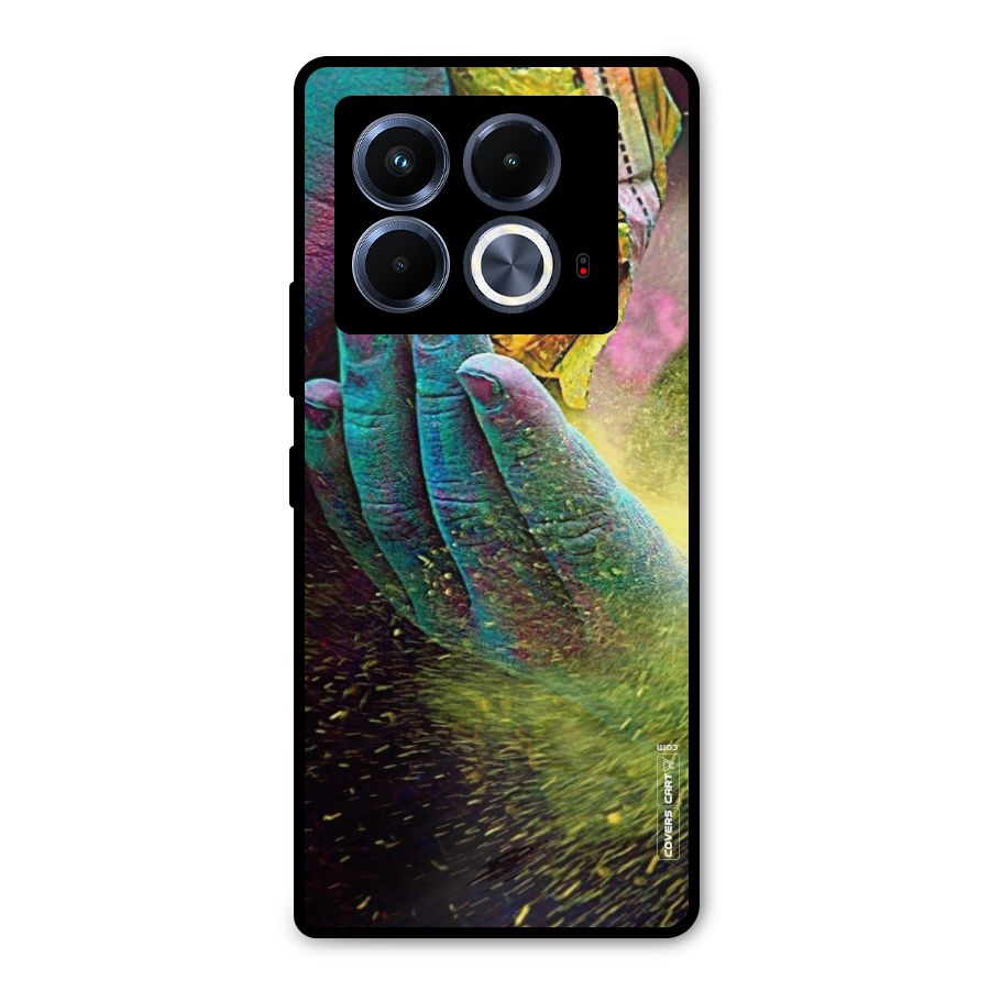 Exotic Colours Metal Back Case for Infinix Note 40 5G