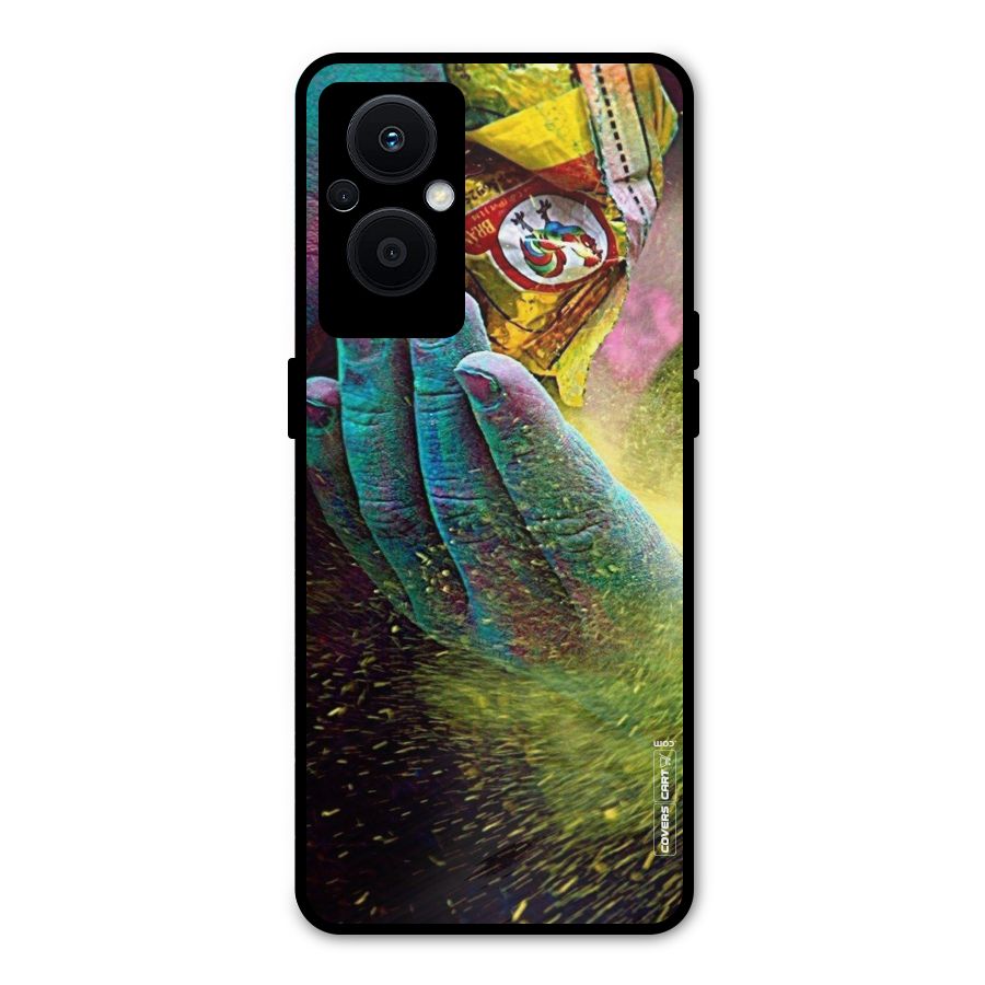 Exotic Colours Metal Back Case for Oppo F21s Pro 5G