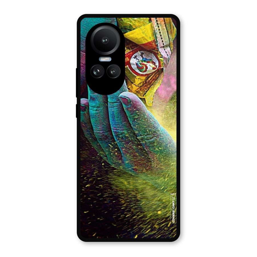 Exotic Colours Metal Back Case for Oppo Reno10