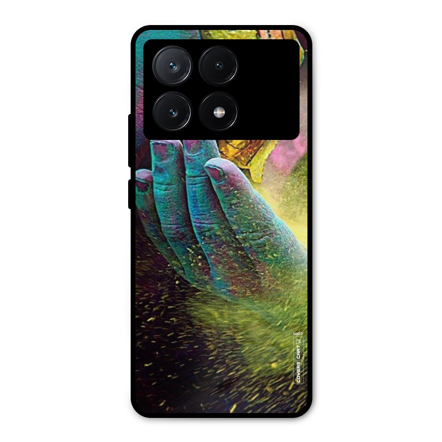 Exotic Colours Metal Back Case for Poco X6 Pro