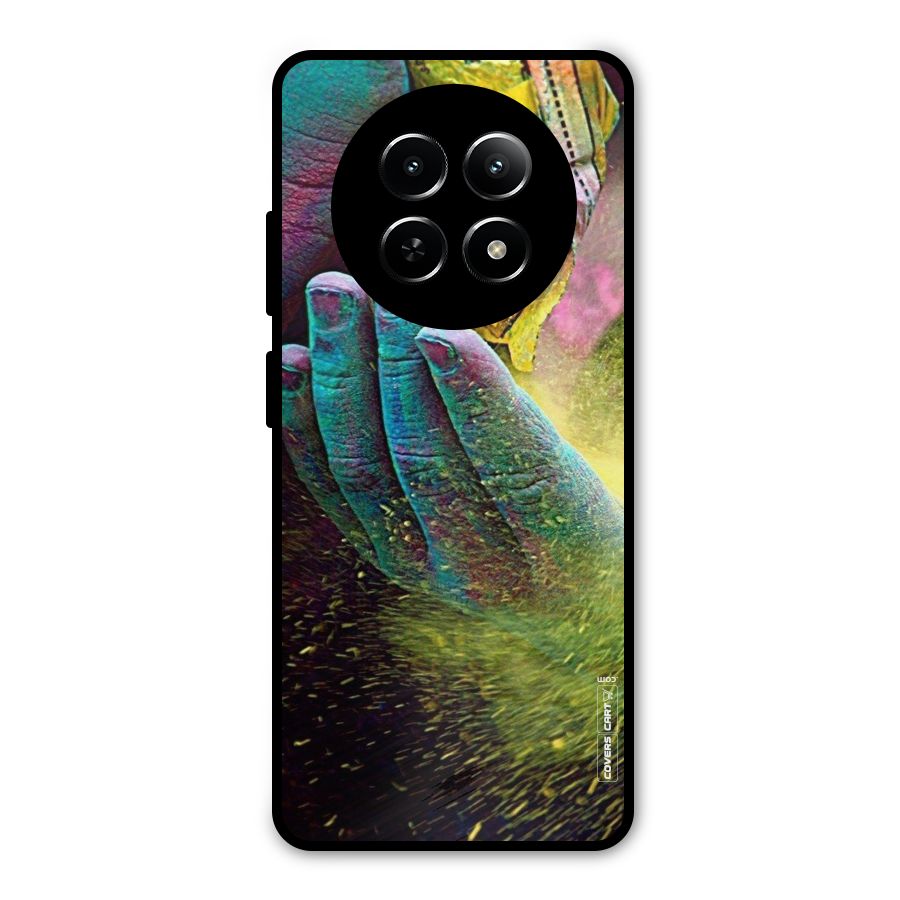 Exotic Colours Metal Back Case for Realme 12 5G