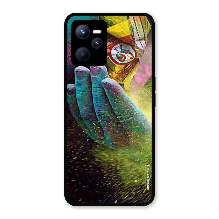 Exotic Colours Metal Back Case for Realme C35