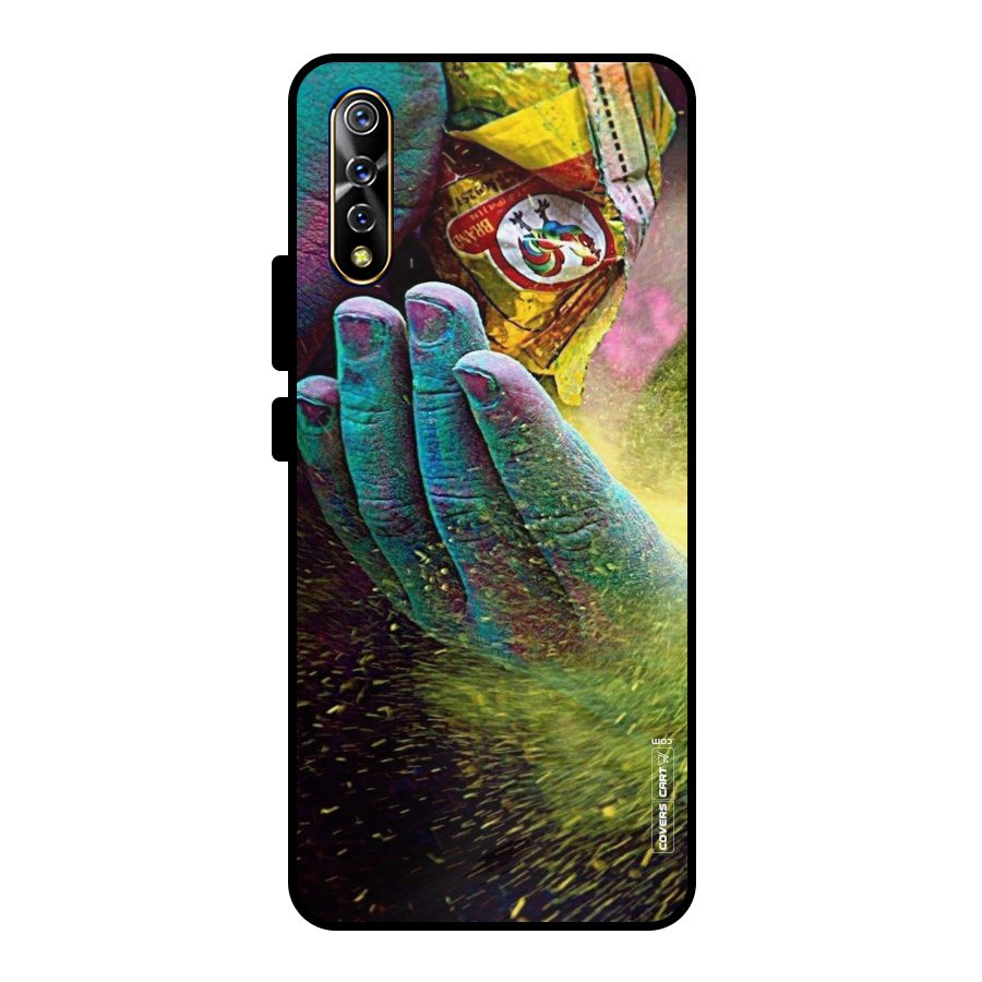 Exotic Colours Metal Back Case for Vivo S1