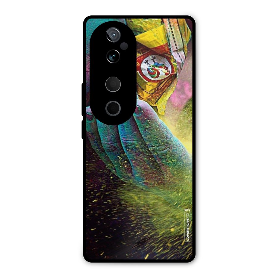 Exotic Colours Metal Back Case for Vivo T3 Ultra
