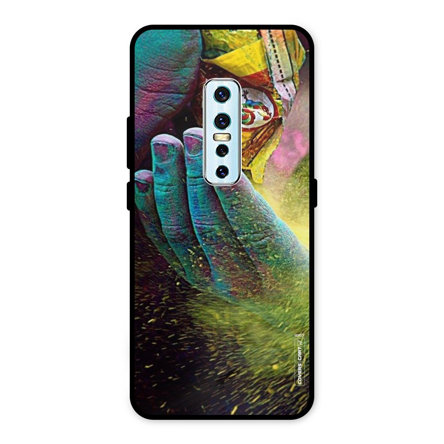 Exotic Colours Metal Back Case for Vivo V17 Pro