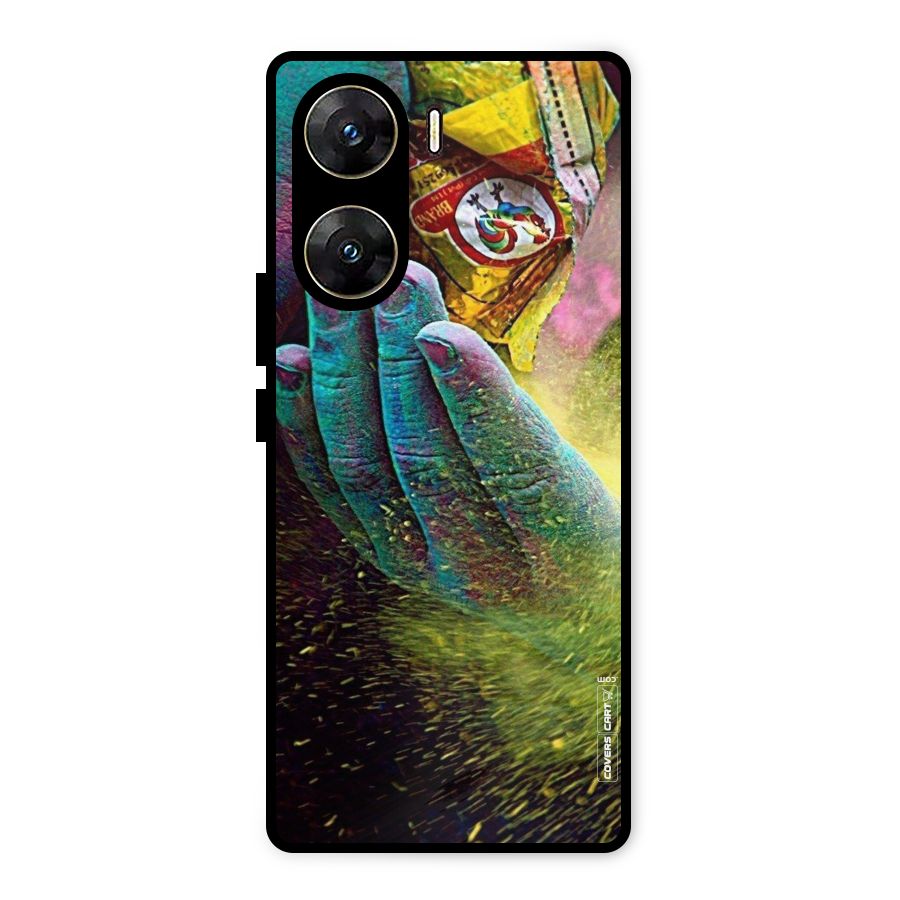 Exotic Colours Metal Back Case for Vivo V29e