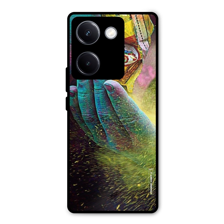 Exotic Colours Metal Back Case for Vivo Y300 Plus