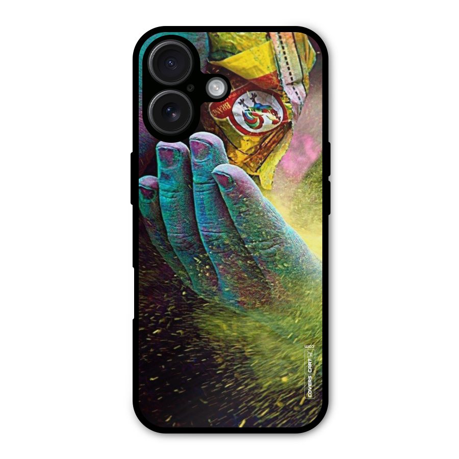 Exotic Colours Metal Back Case for iPhone 16