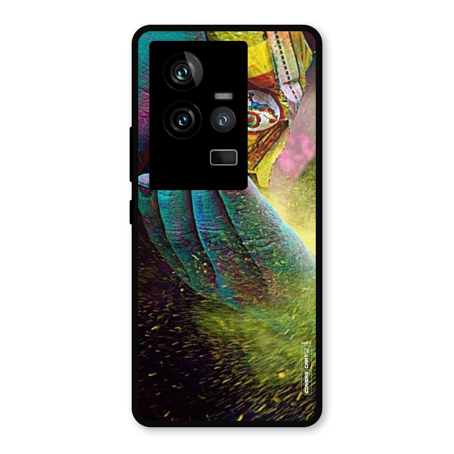 Exotic Colours Metal Back Case for iQOO 11 5G