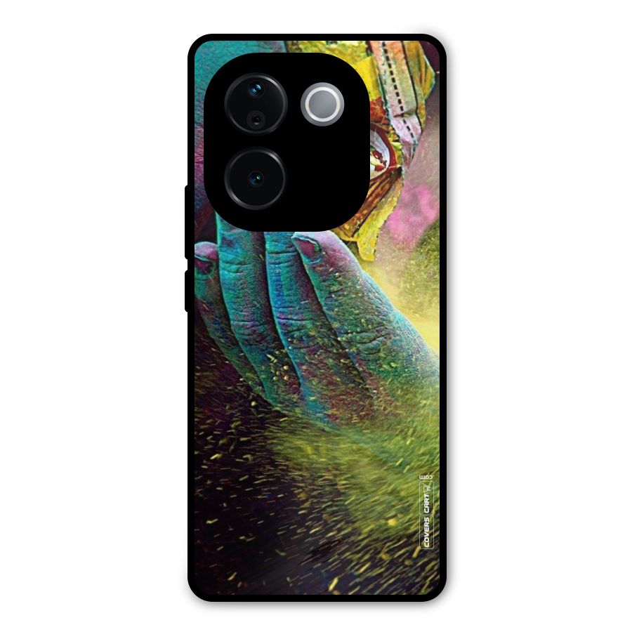 Exotic Colours Metal Back Case for iQOO Z9s Pro