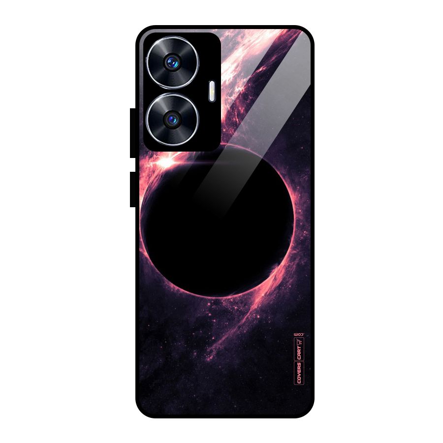 Exotic Design Glass Back Case for realme C55