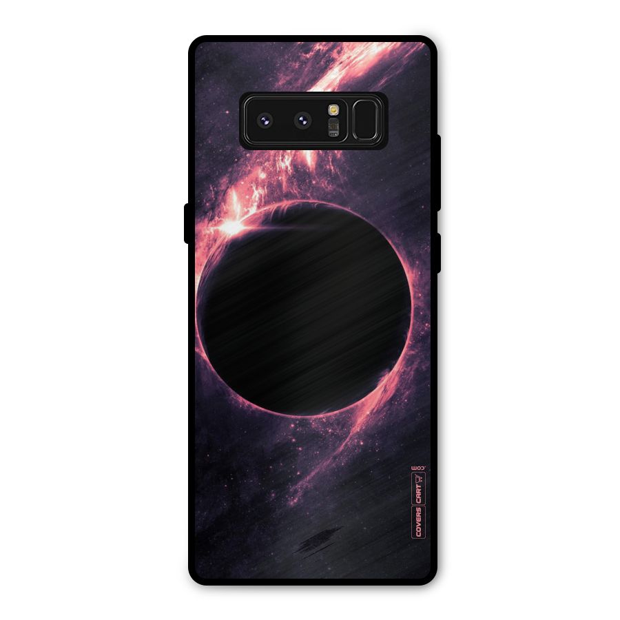 Exotic Design Metal Back Case for Galaxy Note 8
