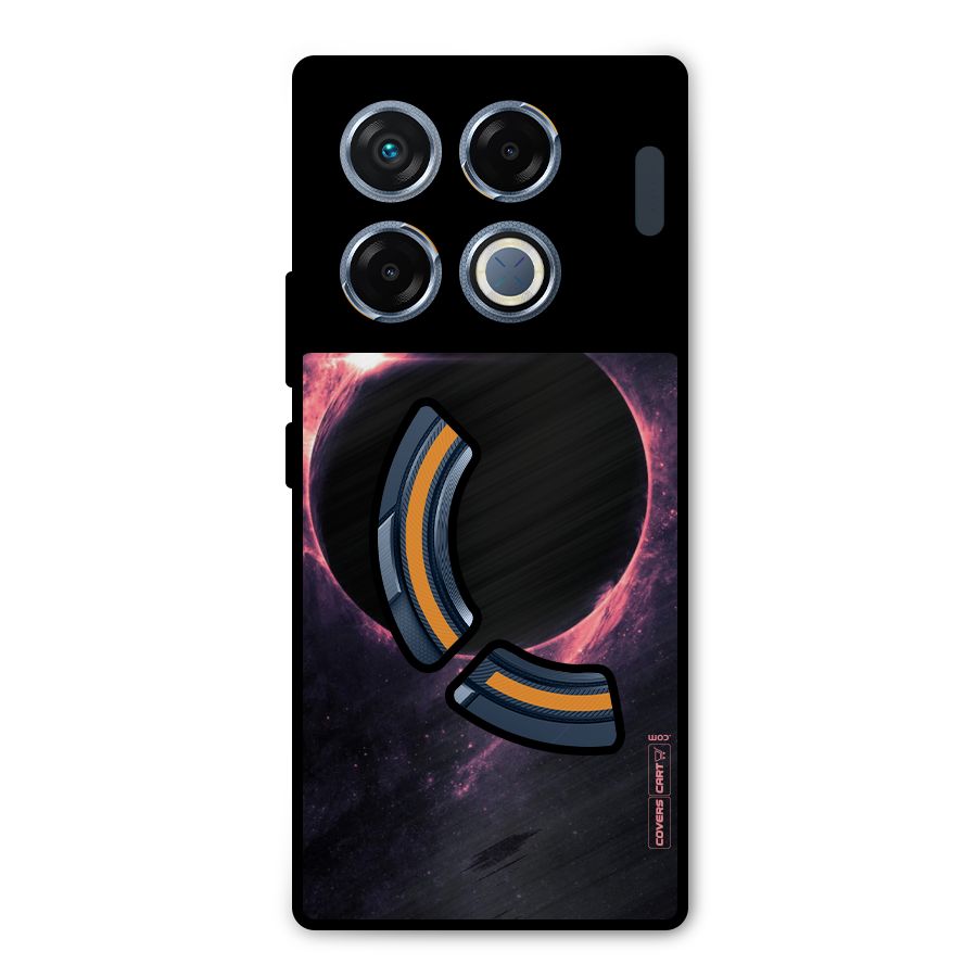 Exotic Design Metal Back Case for Infinix GT 20 Pro