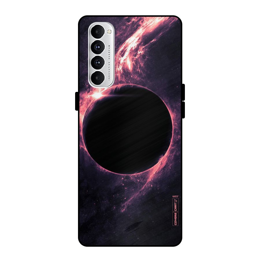Exotic Design Metal Back Case for Oppo Reno4 Pro