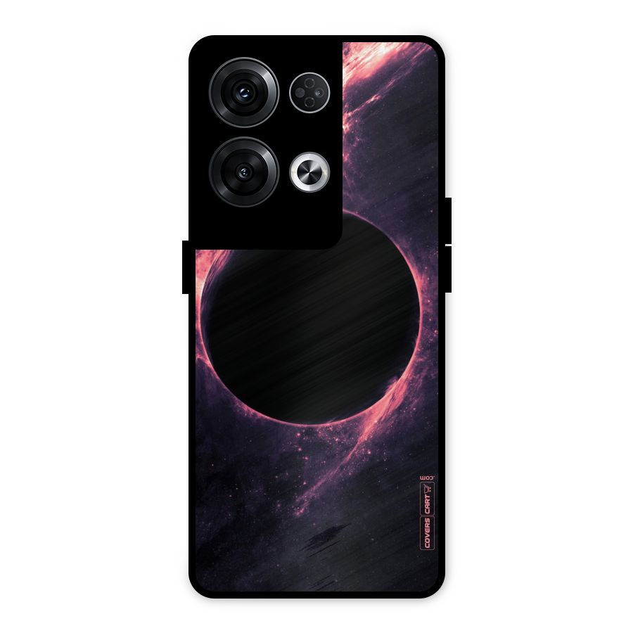 Exotic Design Metal Back Case for Oppo Reno8 Pro 5G