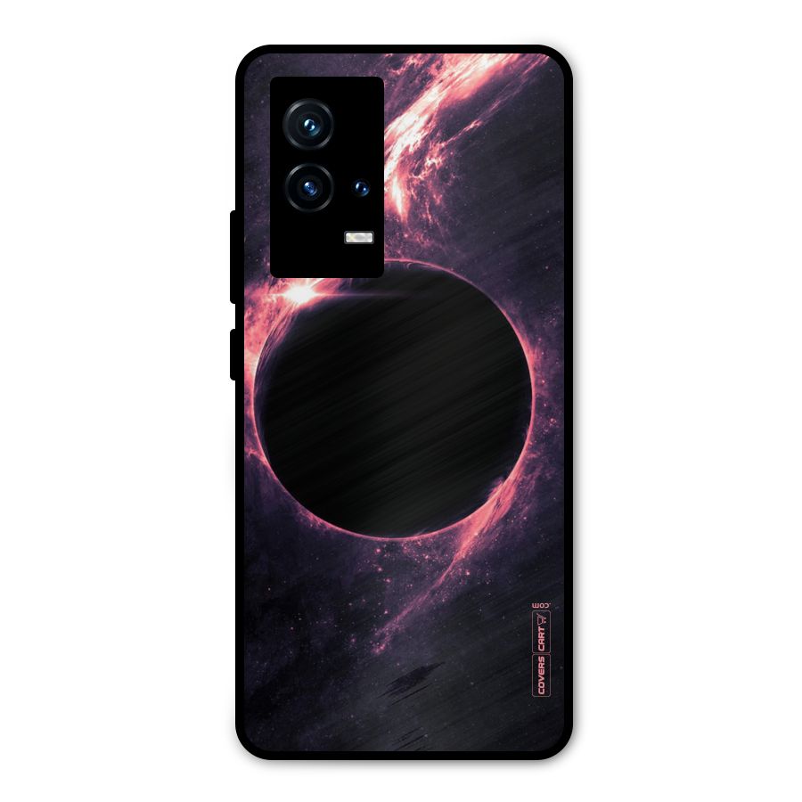 Exotic Design Metal Back Case for iQOO 9 5G