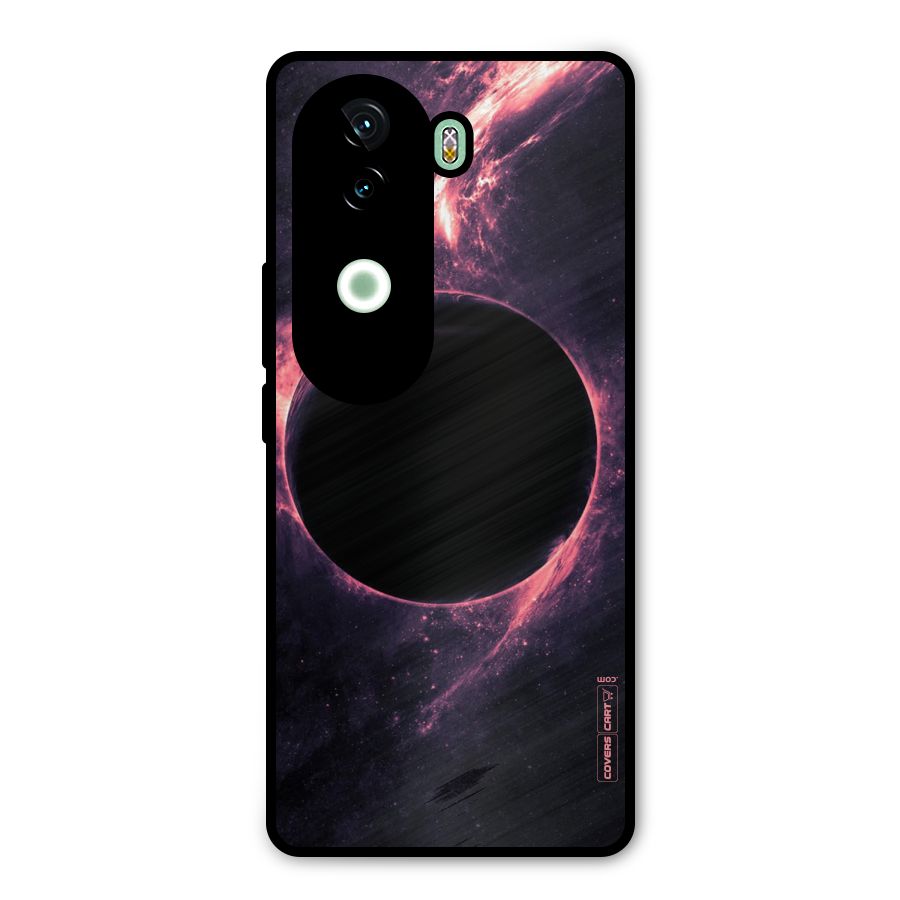 Exotic Design Metal Back Case for iQOO Z9s
