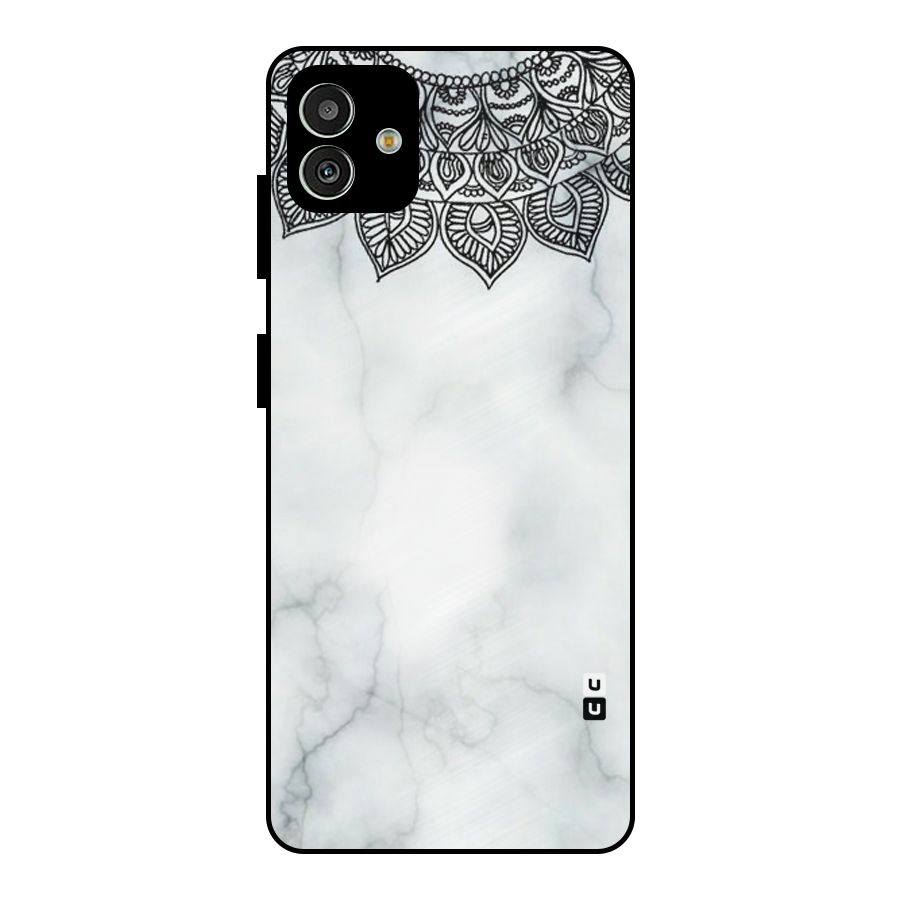 Exotic Marble Pattern Metal Back Case for Galaxy M13 5G