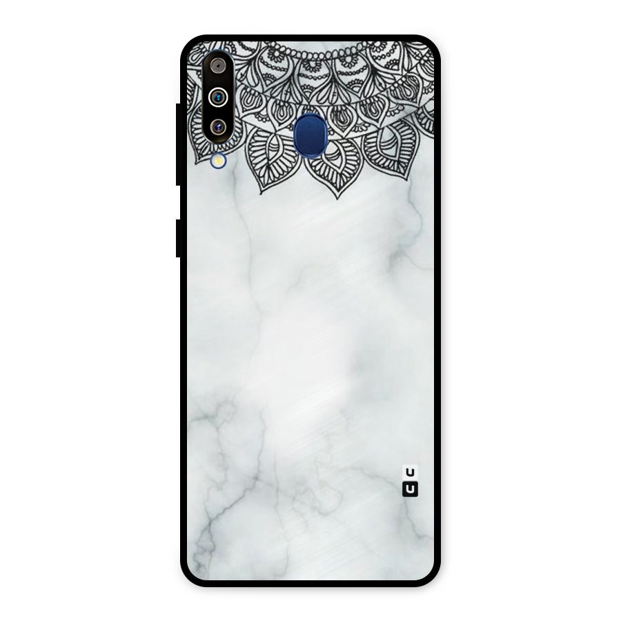 Exotic Marble Pattern Metal Back Case for Galaxy M30
