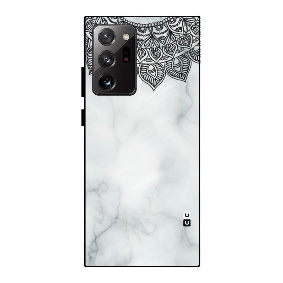Exotic Marble Pattern Metal Back Case for Galaxy Note 20 Ultra