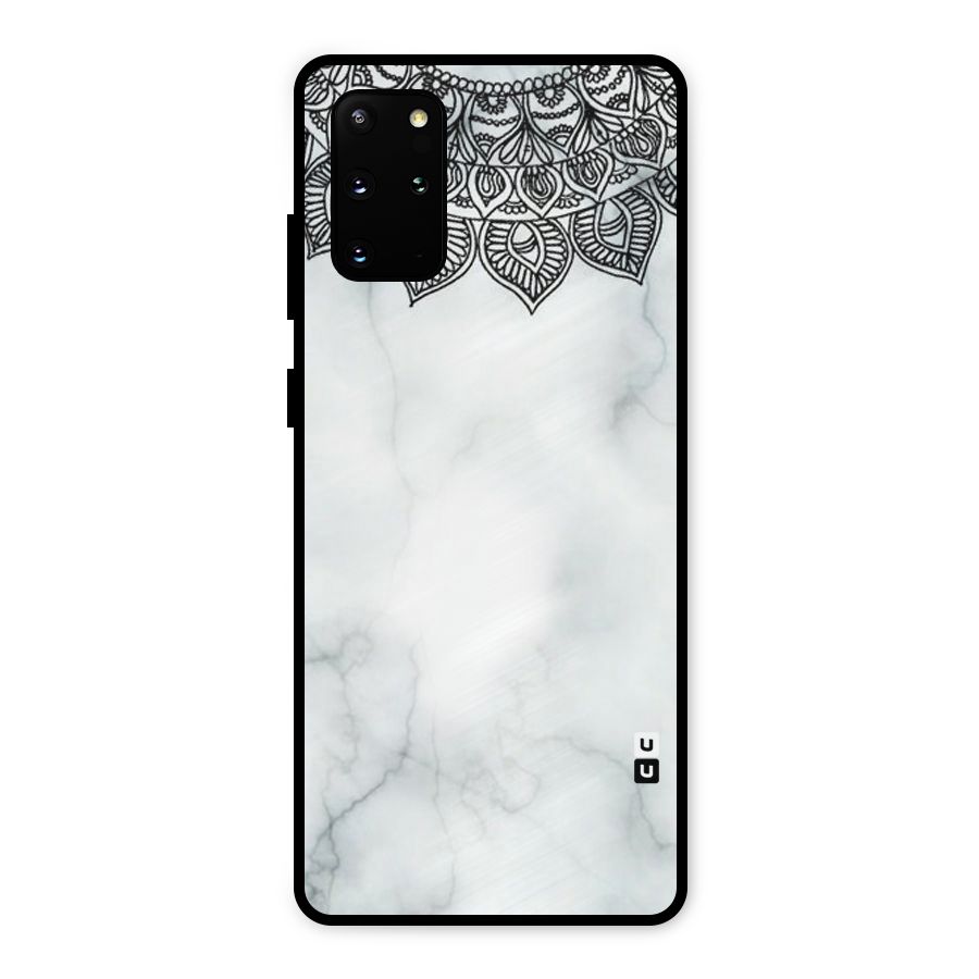 Exotic Marble Pattern Metal Back Case for Galaxy S20 Plus