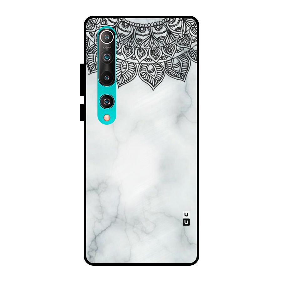 Exotic Marble Pattern Metal Back Case for Mi 10