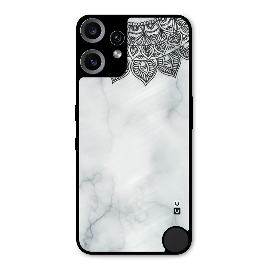 Exotic Marble Pattern Metal Back Case for Nothing CMF Phone 2 Pro