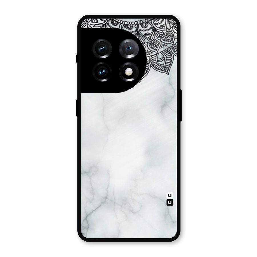 Exotic Marble Pattern Metal Back Case for OnePlus 11