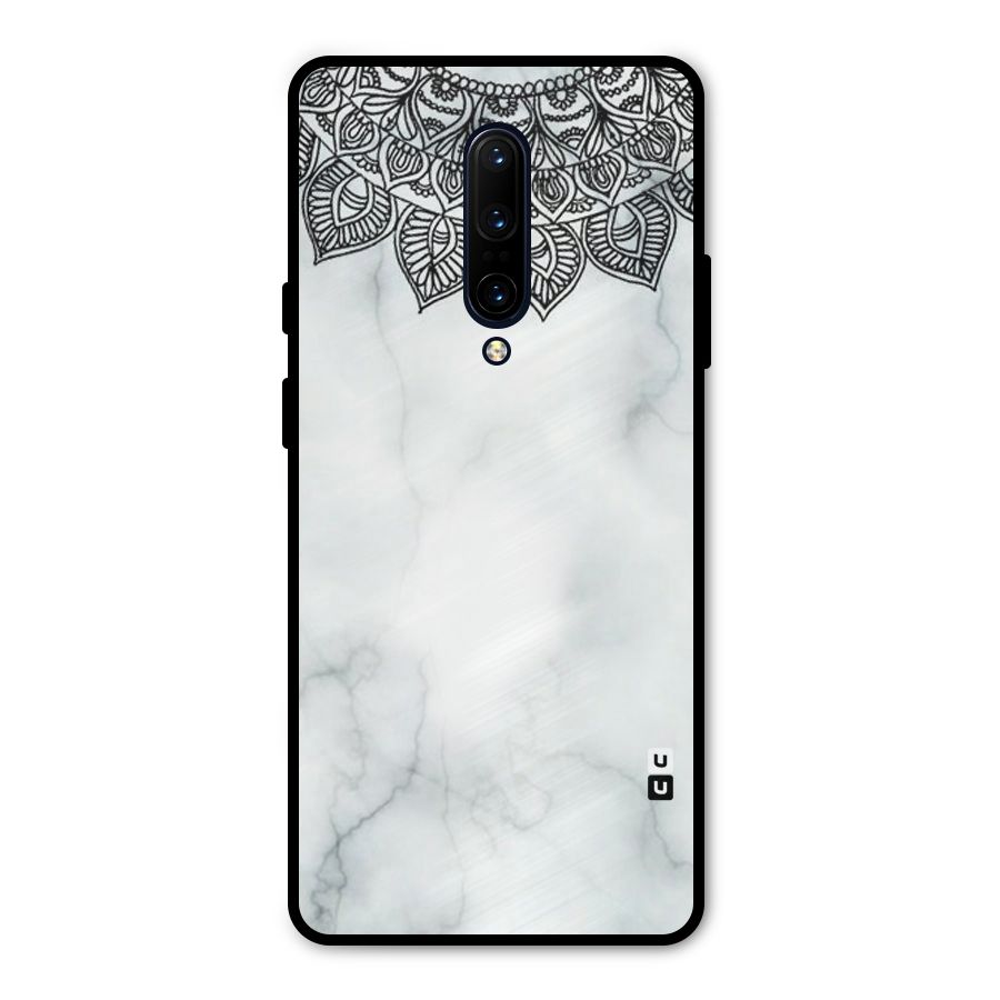 Exotic Marble Pattern Metal Back Case for OnePlus 7 Pro