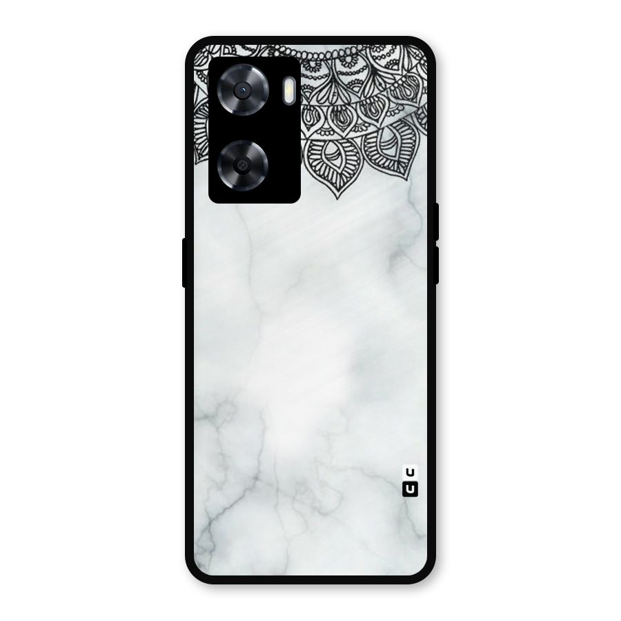 Exotic Marble Pattern Metal Back Case for OnePlus Nord N20 SE