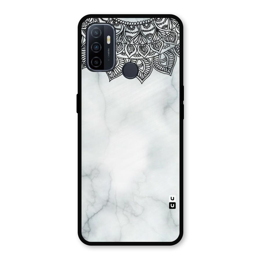 Exotic Marble Pattern Metal Back Case for Oppo A53