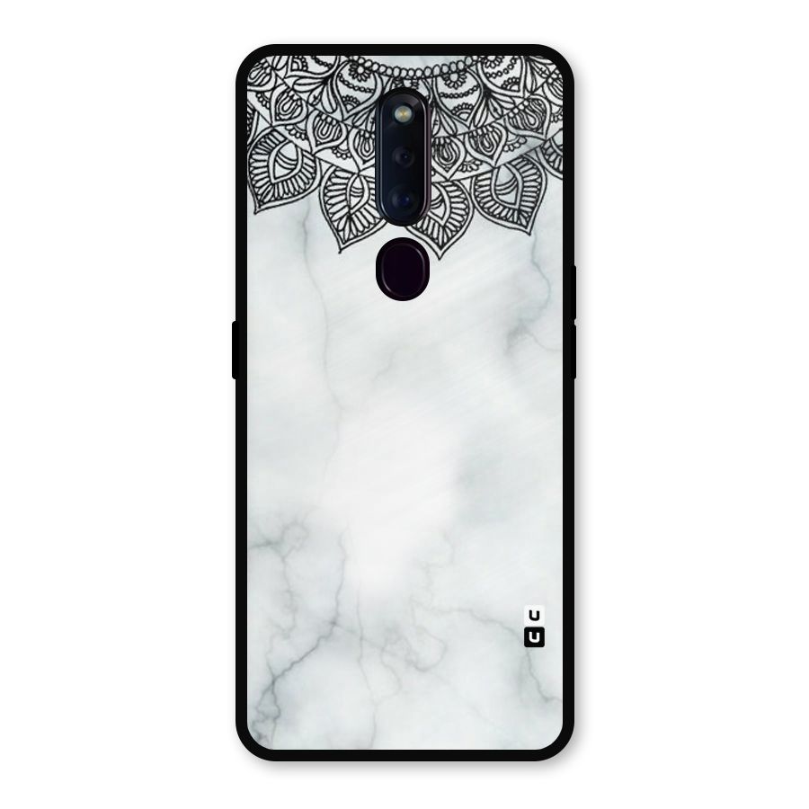 Exotic Marble Pattern Metal Back Case for Oppo F11 Pro