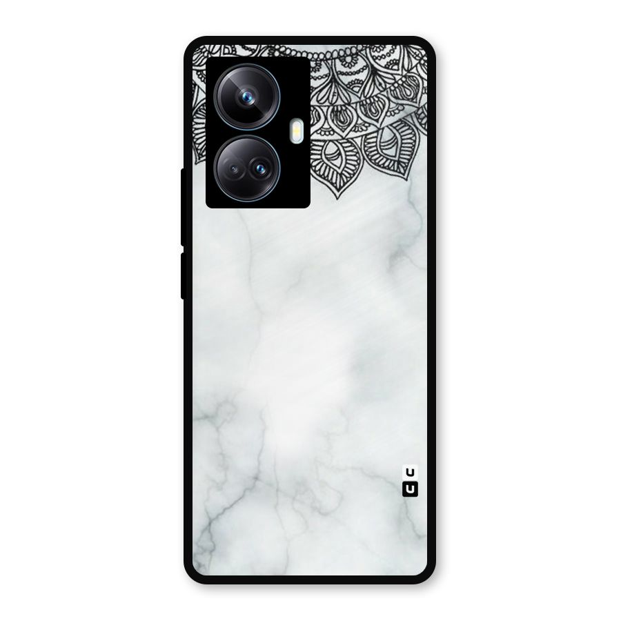 Exotic Marble Pattern Metal Back Case for Realme 10 Pro Plus