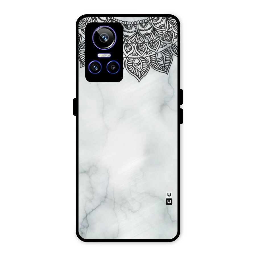 Exotic Marble Pattern Metal Back Case for Realme GT Neo 3