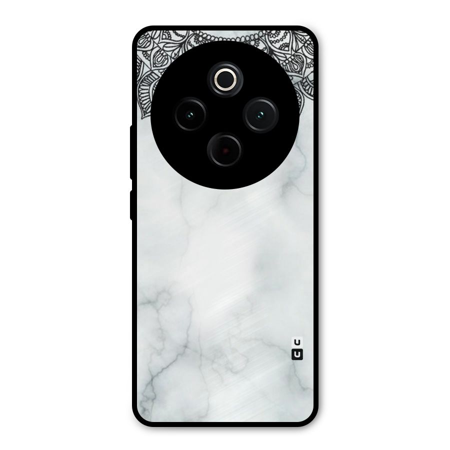 Exotic Marble Pattern Metal Back Case for Vivo T4