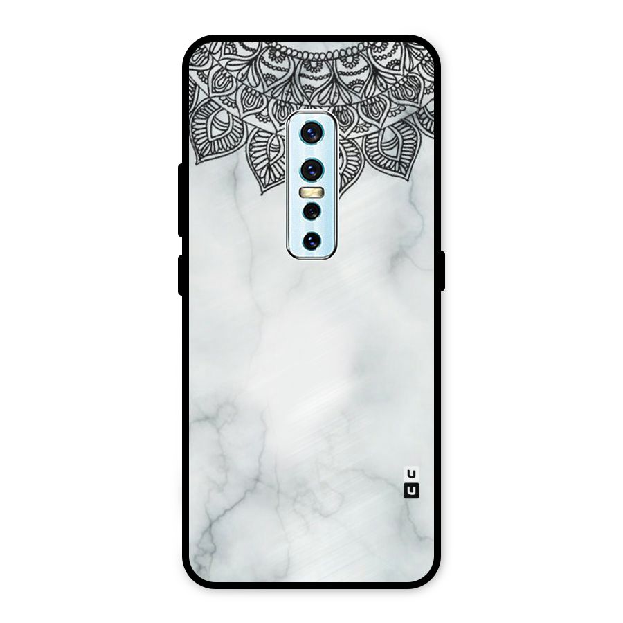 Exotic Marble Pattern Metal Back Case for Vivo V17 Pro