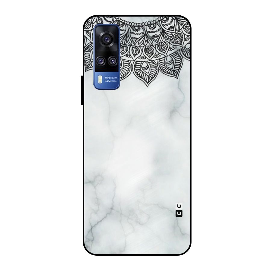 Exotic Marble Pattern Metal Back Case for Vivo Y51