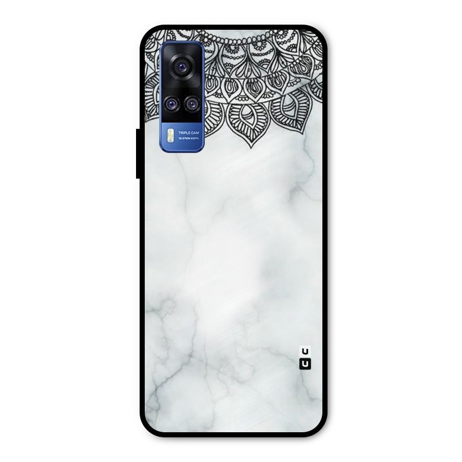 Exotic Marble Pattern Metal Back Case for Vivo Y51A
